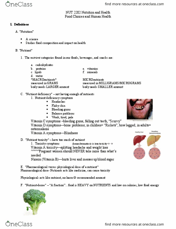 NUT-2202 Lecture Notes - Lecture 1: Egg White, Wound Healing, American Diabetes Association thumbnail