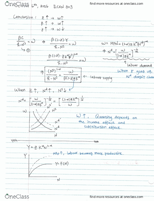 ECON 303 Lecture Notes - Lecture 9: Laffer Curve, Utility, Pareto Efficiency thumbnail