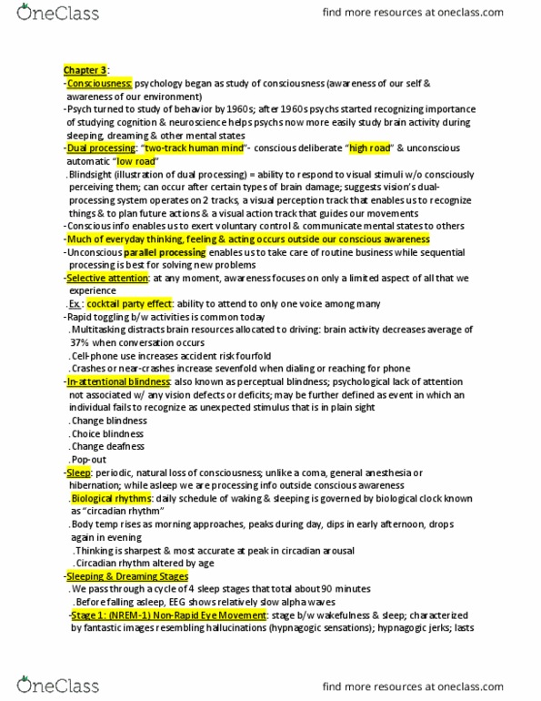 PSYC 111 Lecture Notes - Lecture 3: Caffeine, Codeine, Barbiturate thumbnail