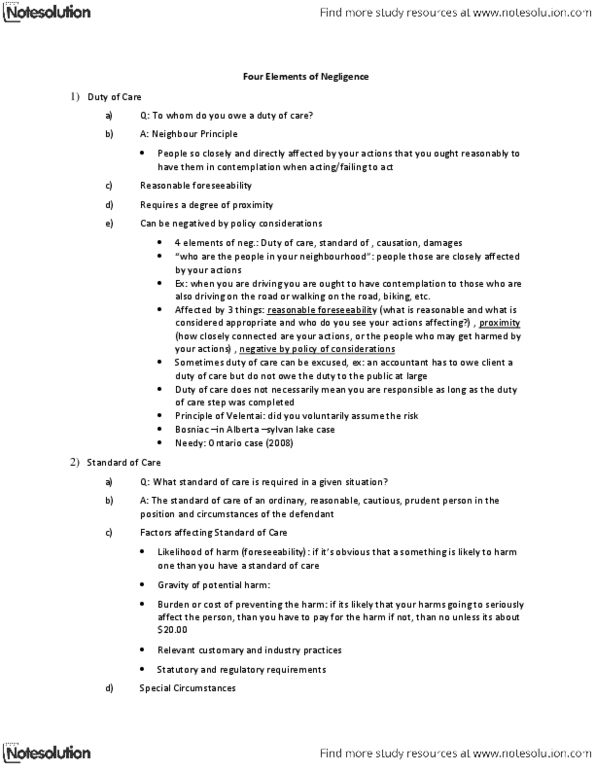 LWSO 203 Lecture Notes - Special Circumstances thumbnail