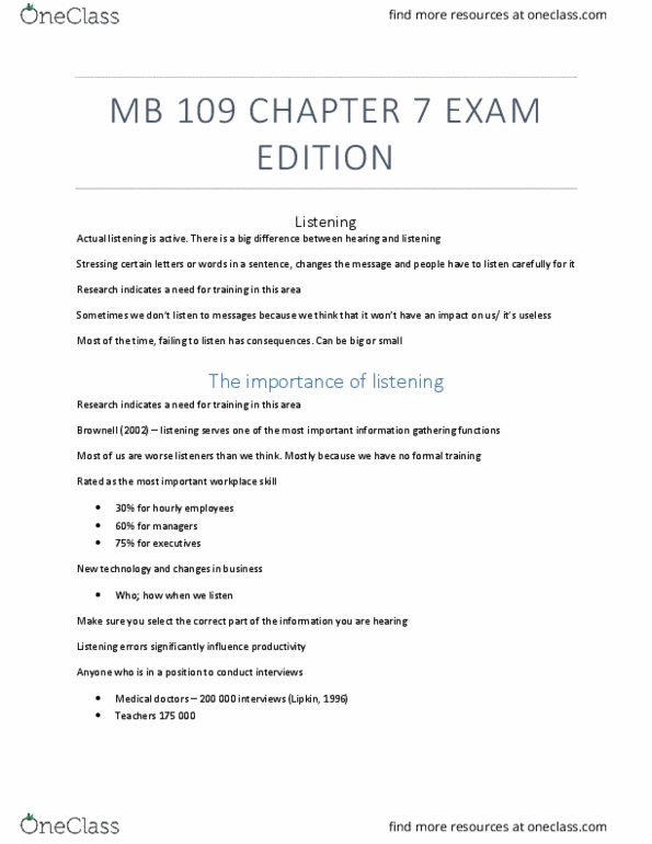 MB109 Chapter 7: mb 109 chapter 7 thumbnail