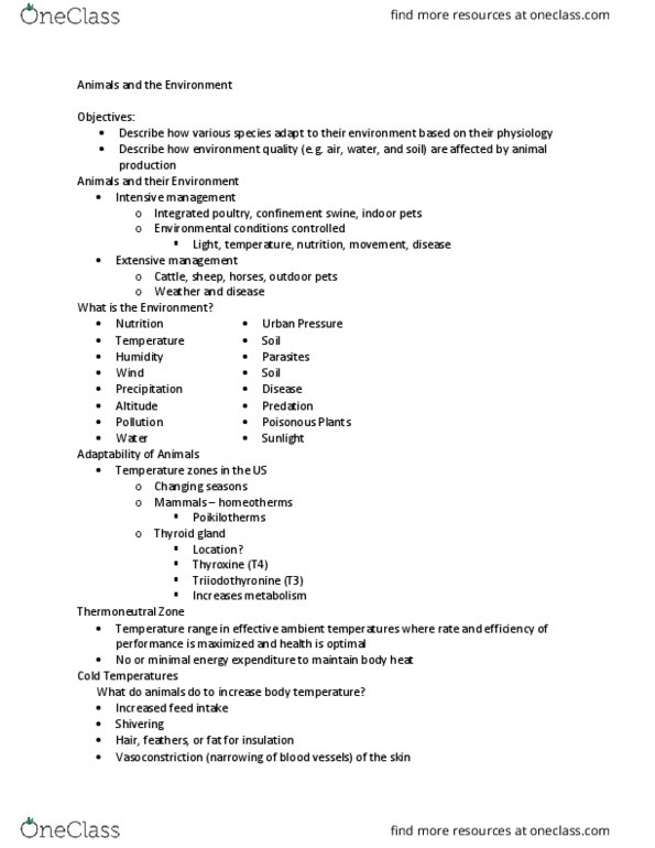 ANSC 101 Lecture Notes - Lecture 16: Killer Toy, Child Labor Laws In The United States, Selenium Deficiency thumbnail