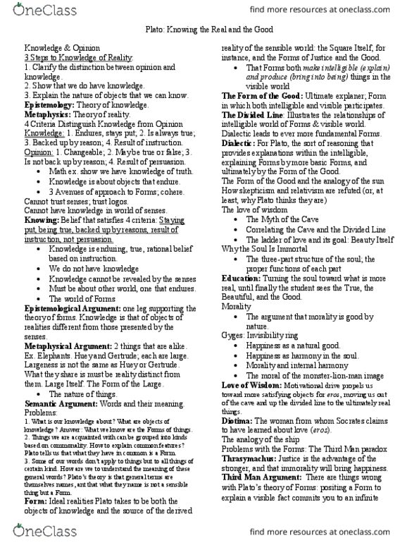 PHIL 100 Chapter Notes - Chapter 6: Glossary Of Riemannian And Metric Geometry, Third Man Argument, Invisibility thumbnail