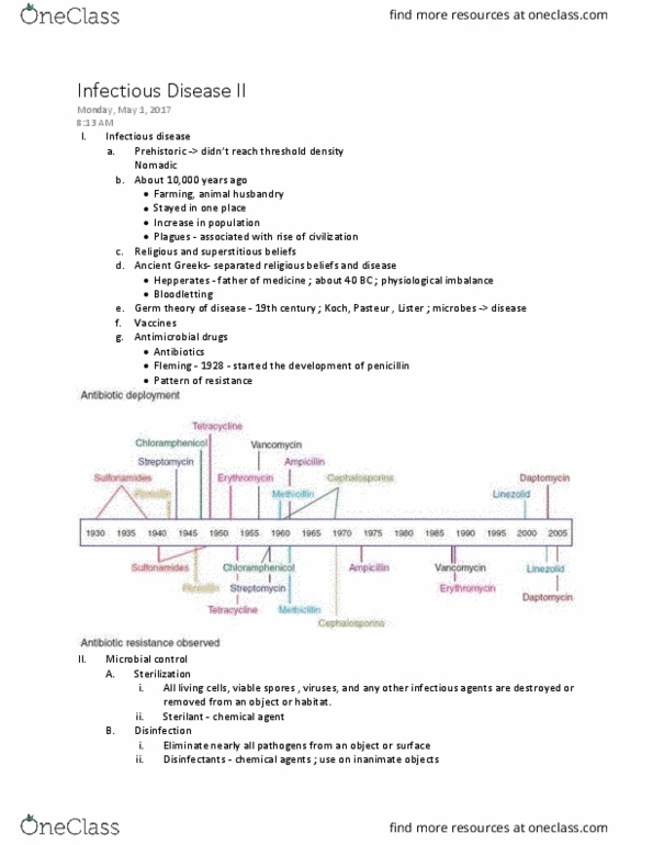 01:447:390 Lecture Notes - Lecture 21: Triclosan, Phenol, Animal Husbandry thumbnail