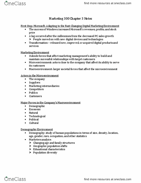 MKT 300 Lecture Notes - Lecture 3: Federal Trade Commission, Federal Trade Commission Act Of 1914, Consumer Product Safety Act thumbnail