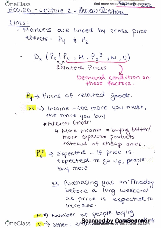 ECO100Y5 Lecture 2: Review Questions thumbnail