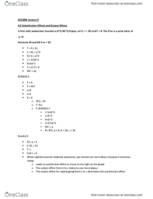 ECO100Y5 Lecture 9: Substitution and Output Effects thumbnail