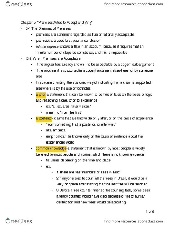 PHIL 102 Chapter Notes - Chapter 15: The Dilemma thumbnail