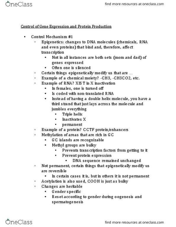 BIMS 201 Lecture 14: control of gene expression thumbnail