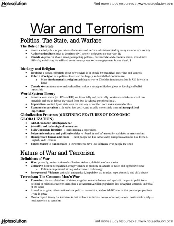 SOC102H1 Chapter Notes -Libration, Cyberterrorism, Symbolic Interactionism thumbnail
