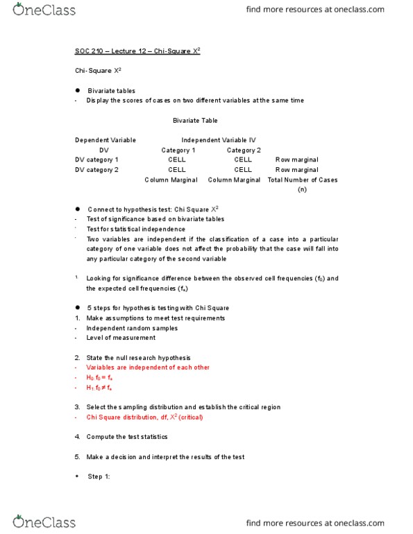 SOC210 Lecture 12: Chi Sqaure thumbnail