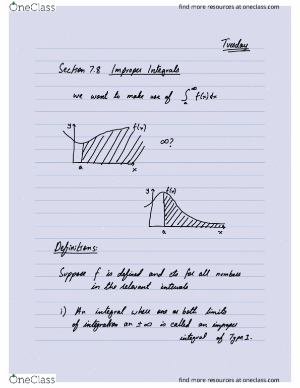 MAT135Y5 Lecture Notes - Lecture 19: Inverse Trigonometric Functions thumbnail