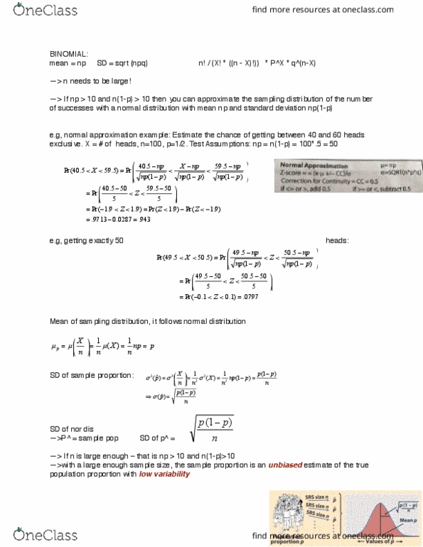 ADM 2304 Lecture Notes - Lecture 3: N100, Sampling Distribution, Standard Deviation thumbnail