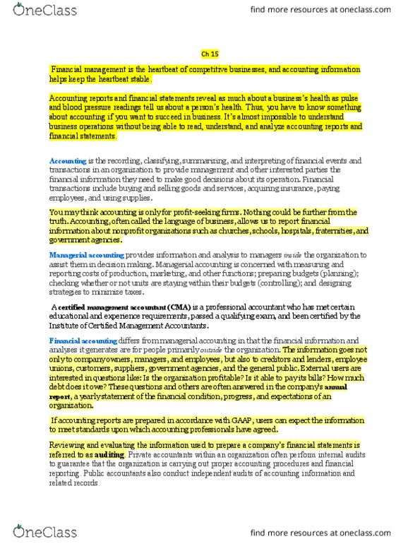 GEB-4455 Lecture Notes - Lecture 14: Governmental Accounting Standards Board, Financial Accounting Standards Board, Internal Revenue Service thumbnail