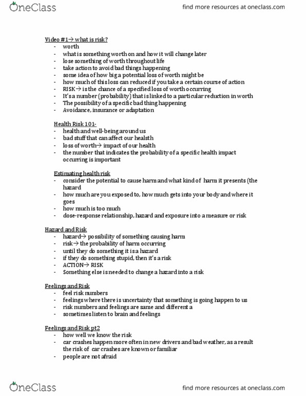 BPS 1101 Lecture Notes - Lecture 7: Caffeine, Chemical Warfare thumbnail