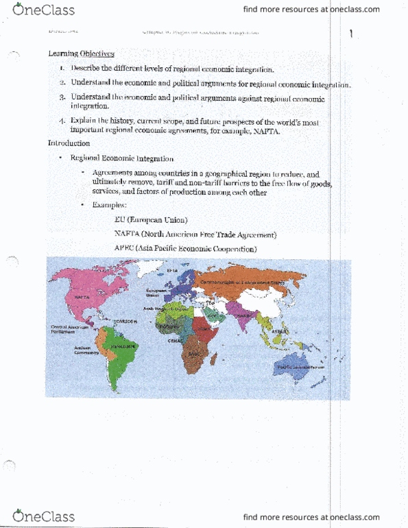 BUEC342 Lecture Notes - Lecture 8: North American Free Trade Agreement, Trans-Pacific Partnership, United States thumbnail