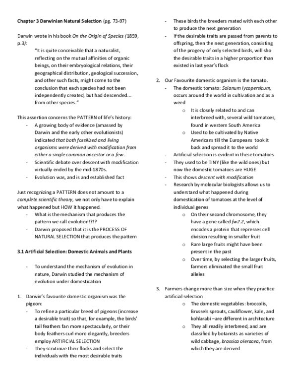 BIOC51H3 Chapter 3: Textbook CH.3 notes thumbnail