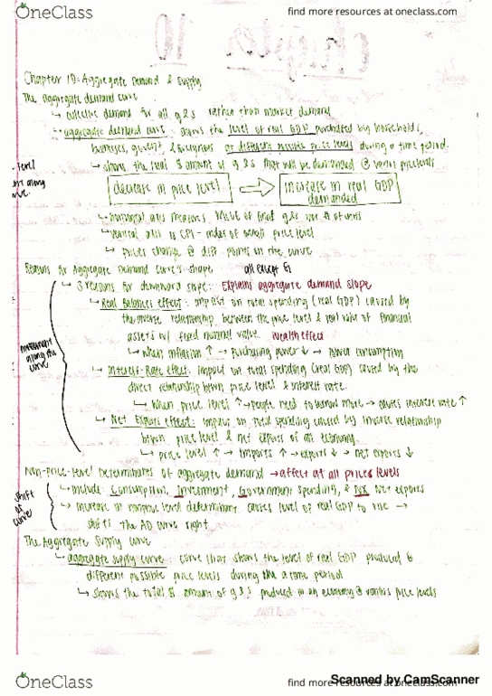 ECON 2 Chapter 10: 10- Aggregate Demand and Supply thumbnail