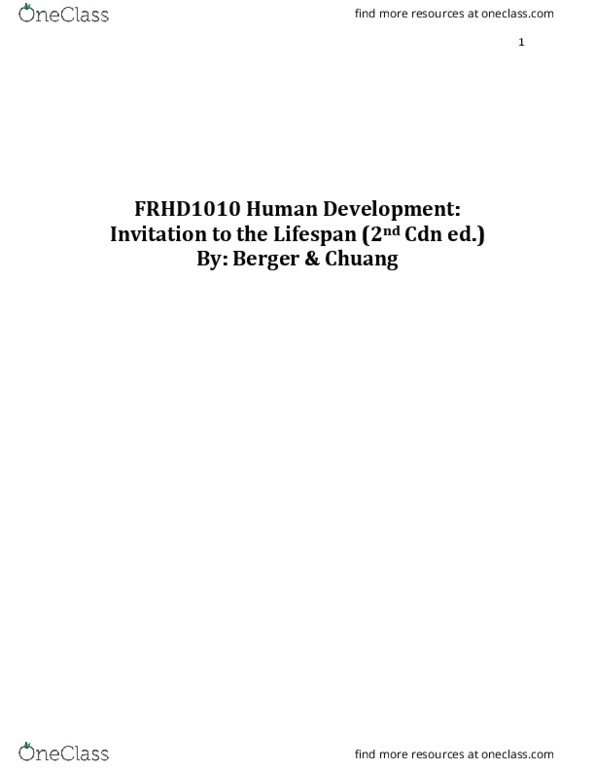 FRHD 1010 Lecture 1: FRHD1010-Chapter Notes thumbnail