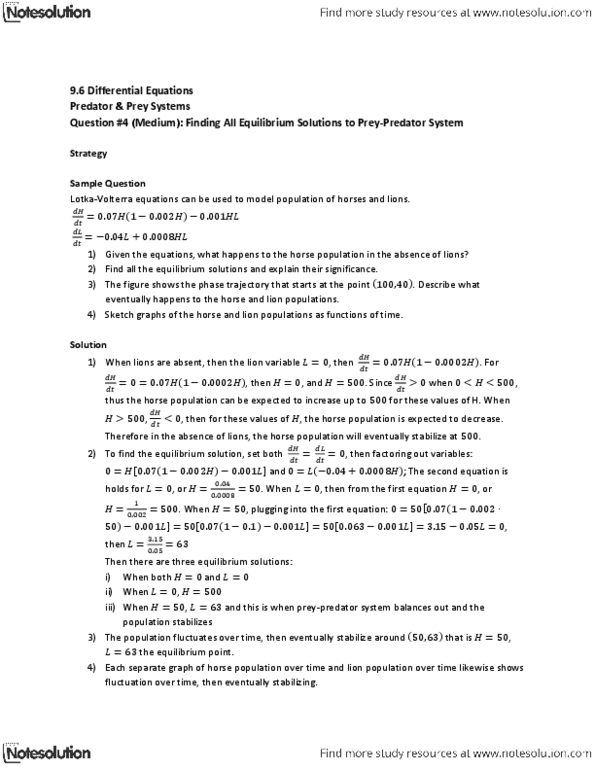 MAT136H1 Lecture Notes - Equilibrium Point thumbnail