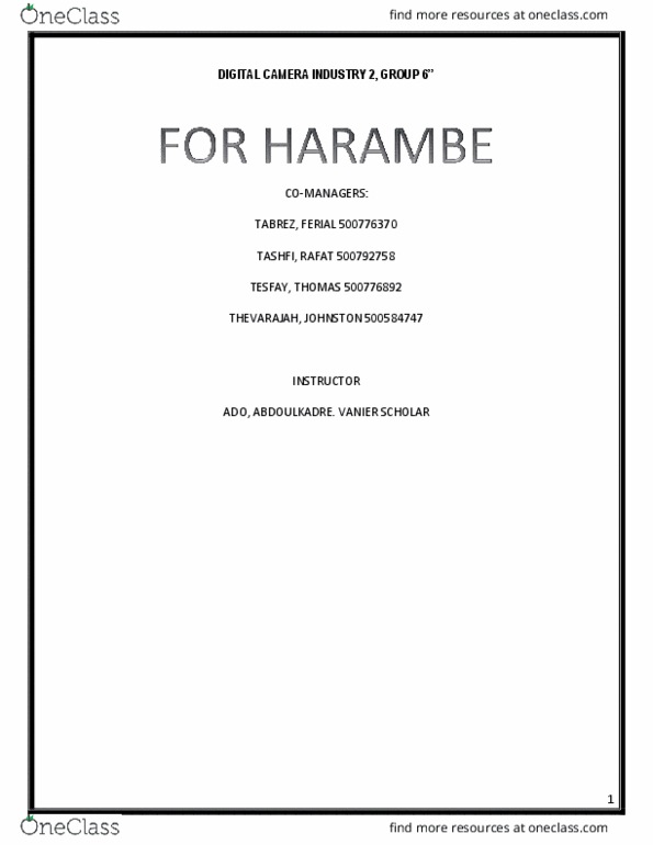 ACC 406 Lecture Notes - Lecture 3: 6 Years, Scholarly Method, Killing Of Harambe thumbnail