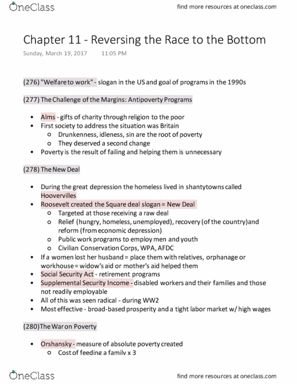 SOC263H5 Chapter Notes - Chapter 11: Public Health Insurance Option, Hooverville, Socialized Medicine thumbnail