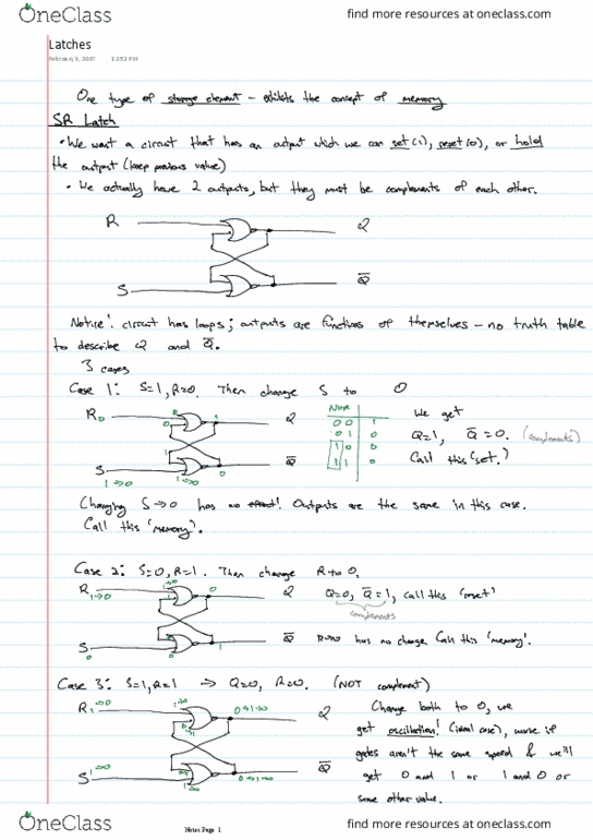 ECE124 Lecture 7: Latches thumbnail