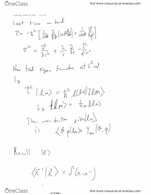 PHYS GR6037 Lecture 11: Oct 19 thumbnail