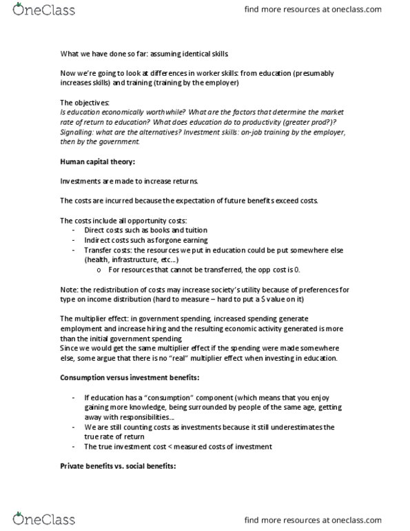 ECON 306 Lecture Notes - Lecture 6: Real Interest Rate, Net Present Value, Capital Market thumbnail