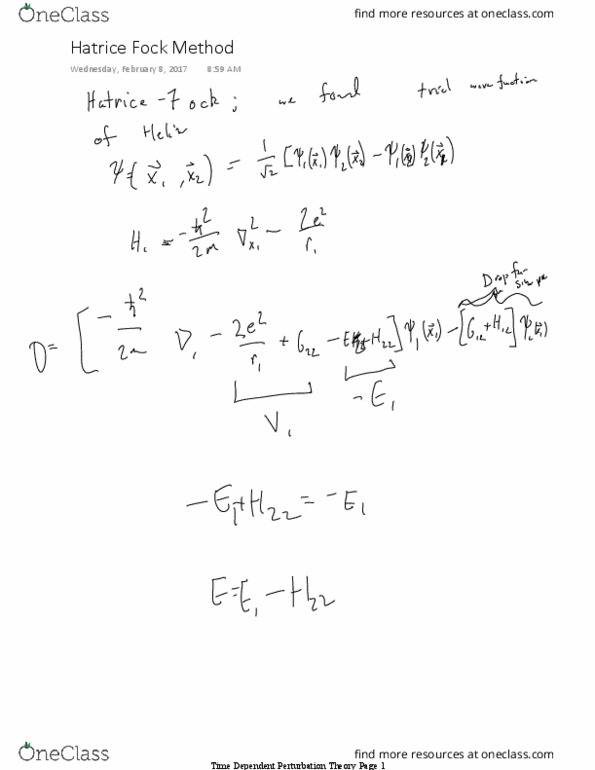 PHYS GR6038 Lecture 5: Thomas-Fermi and Hatrice-Fock Methods --Feb8 thumbnail