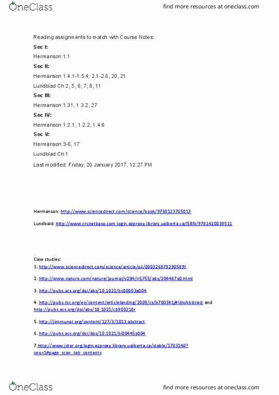 CHEM564 Lecture Notes - Lecture 2: 5,6,7,8 thumbnail