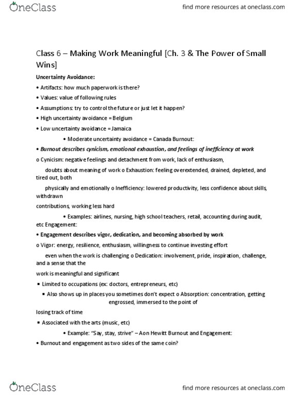 GMGT 2070 Lecture Notes - Lecture 10: Aon Hewitt thumbnail