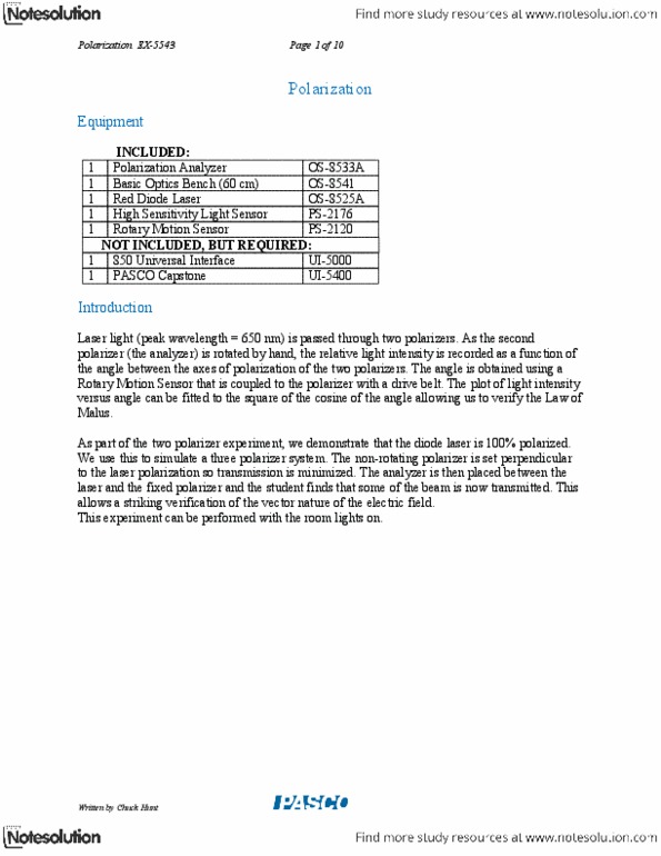 PHY136H5 Lecture Notes - Optical Axis, Electric Field, Black Rod thumbnail