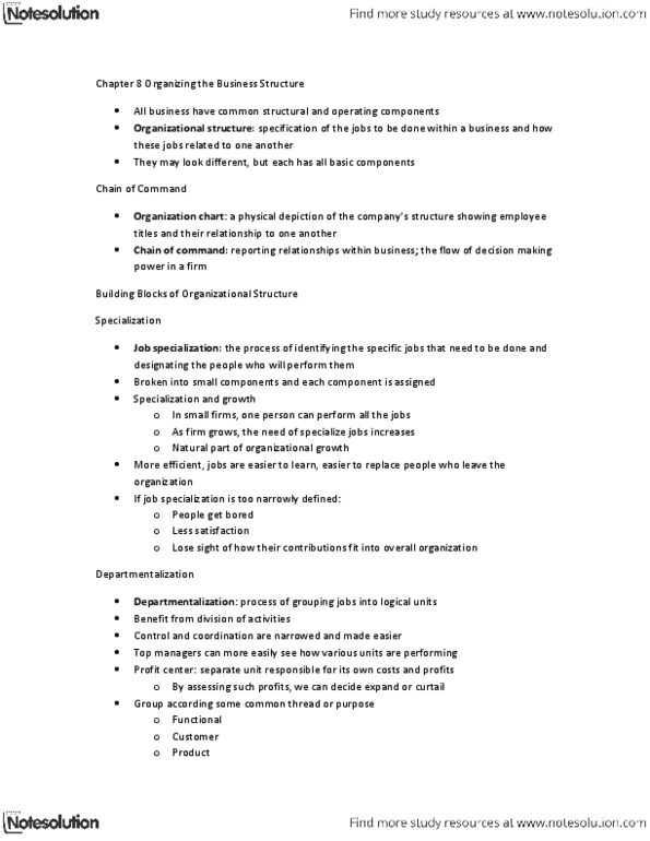 MGTA01H3 Lecture Notes - Performance Measurement, Continual Improvement Process, Flat Organization thumbnail