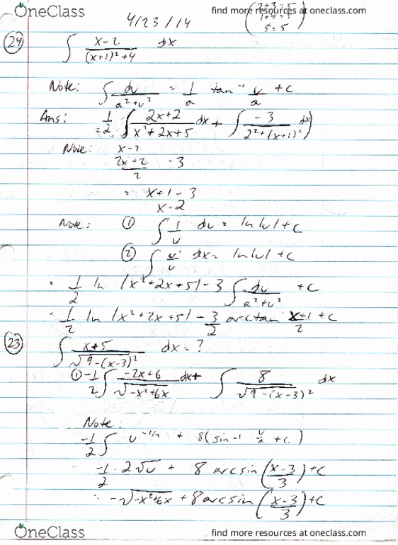 MAC-2311 Lecture 42: Section 5.8 (Inverse Trig Functions Part 2) thumbnail