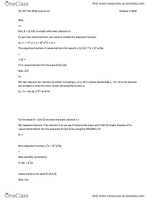 CO227 Lecture 12: co 227 lec12 thumbnail