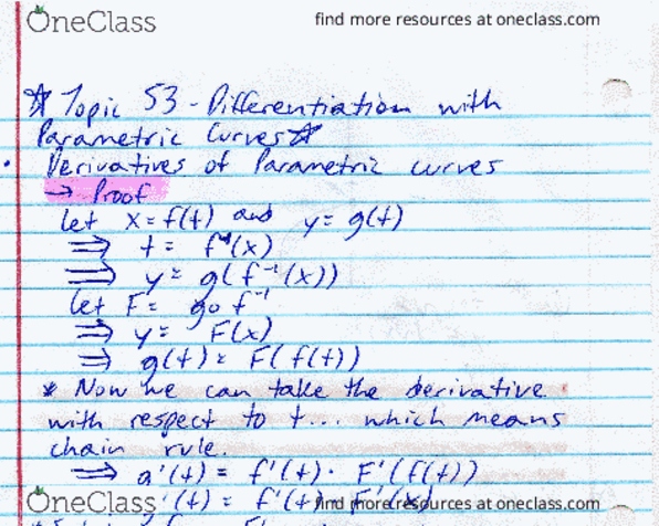 MAC-2312 Lecture Notes - Lecture 96: Canter And Gallop, Quotient Rule thumbnail