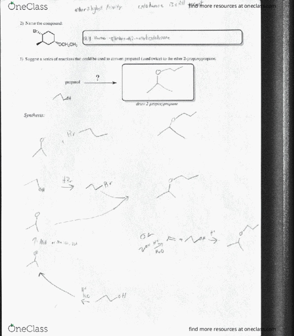 CHE 3332 Lecture Notes - Lecture 25: Stereochemistry, Arrow Pushing, Sodium Borohydride thumbnail
