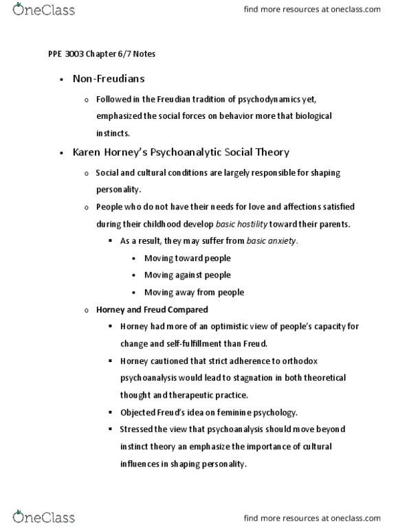 PPE 3003 Chapter Notes - Chapter 6/7: Authoritarianism, Social Forces, Omnipotence thumbnail