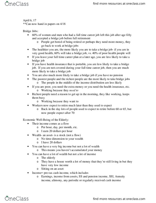 PSYC 5571 Lecture Notes - Lecture 6: Alimony thumbnail