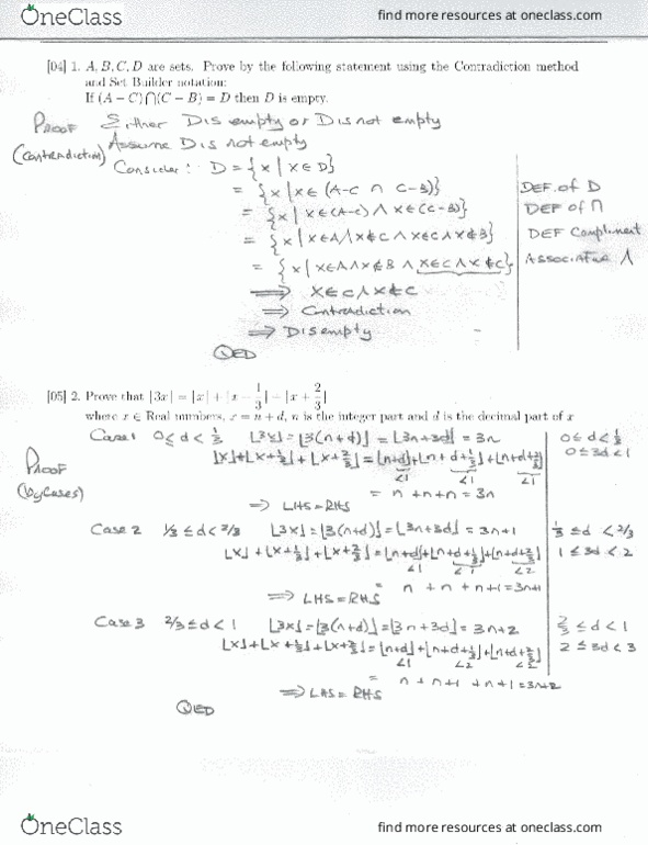 COMP 232 Lecture Notes - Lecture 5: Prime Number, Eval, Order Of Merit thumbnail