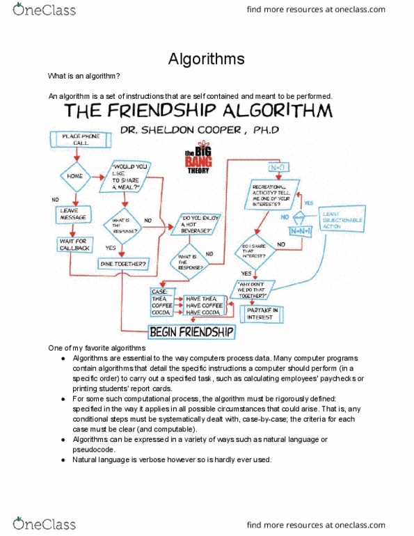 CMSC 132 Lecture 1: Algorithms thumbnail