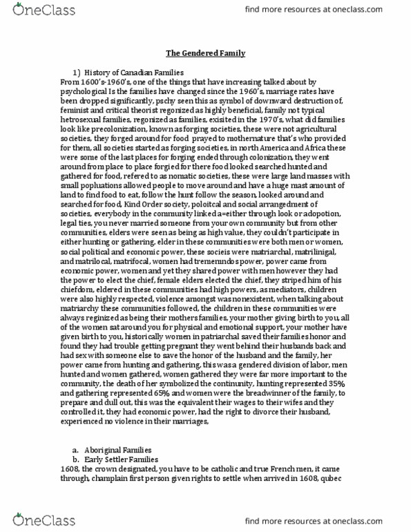 SOC 603 Lecture Notes - Lecture 9: Canadian Indian Residential School System, System For Information On Grey Literature In Europe, Manicure thumbnail