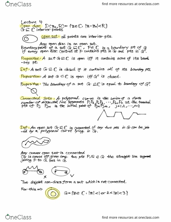 MAT334H1 Lecture Notes - Lecture 4: Unit Disk, Open Set, Unit Sphere thumbnail