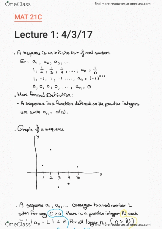 MAT 21C Lecture 1: Andre Kornell thumbnail