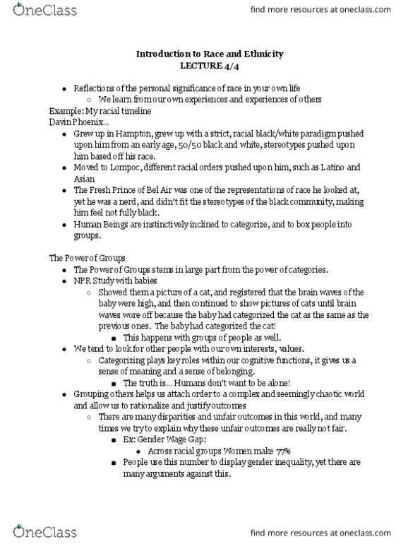POL SCI 61A Lecture Notes - Lecture 1: Nerd, Railways Act 1921, Arizona Sb 1070 thumbnail