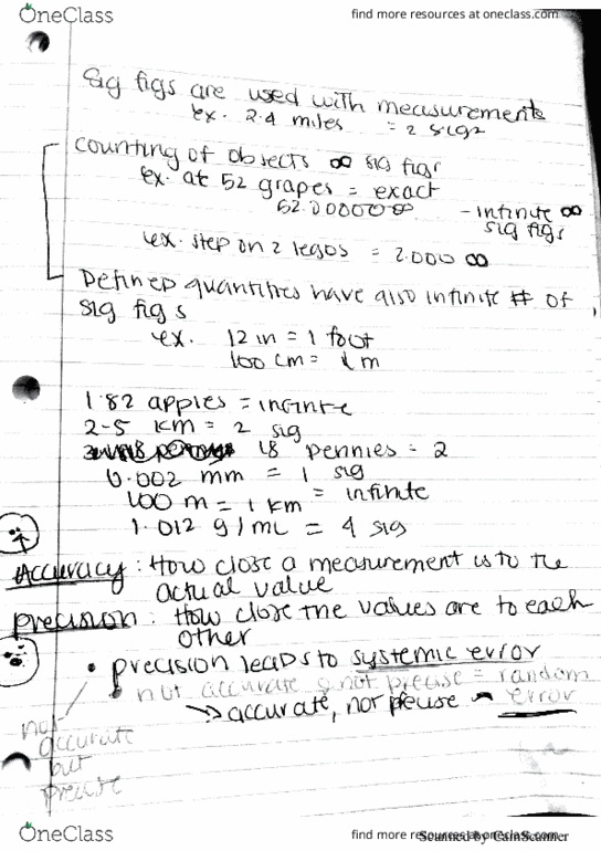 CHE 1073 Lecture 6: Problems with significant figures thumbnail