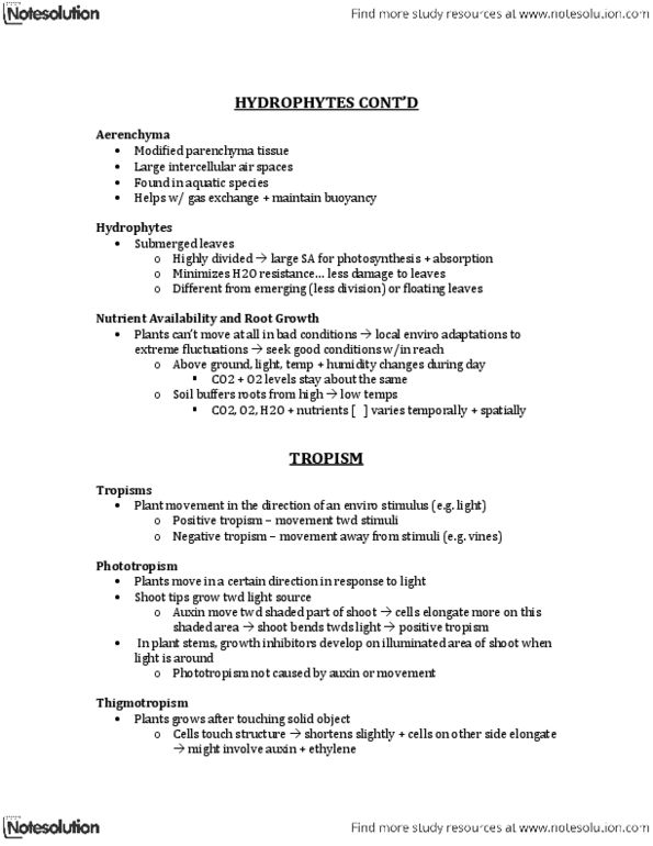 BIO120H1 Lecture Notes - Lecture 9: Depletion Region, Ascomycota, Basidiomycota thumbnail