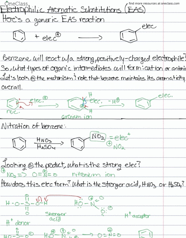 CHEM 210 Lecture Notes - Lecture 21: Propyl Group, Acylation, Benzene thumbnail