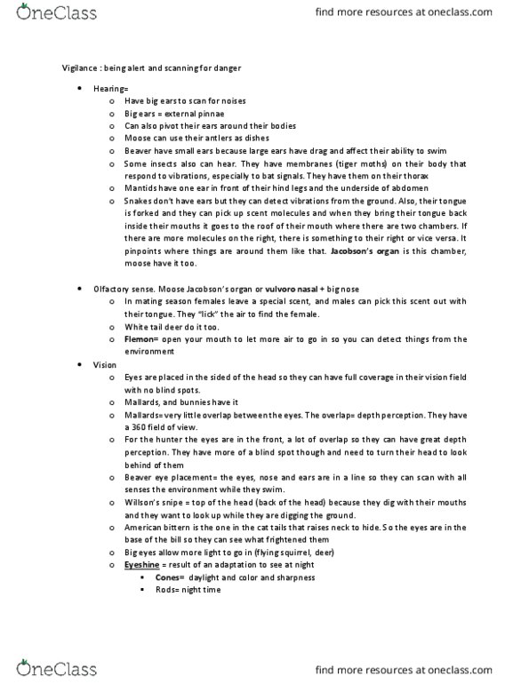 BIOL 1902 Lecture Notes - Lecture 6: Mixed-Species Foraging Flock, American Bittern, Hemicellulose thumbnail